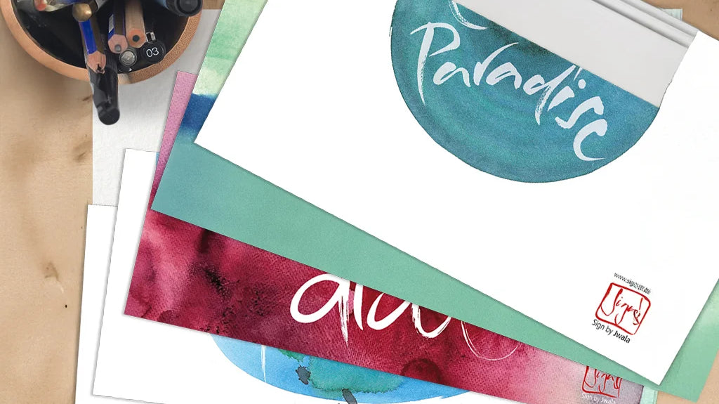 Spirituelle Grußkarte mit Umschlag – liebevolles Design und inspirierende Botschaft aus dem SignShop Tirol