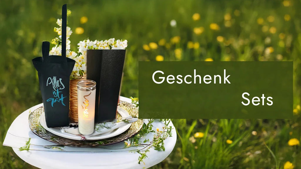 Handgemachte Geschenksets aus dem SignShop – liebevoll zusammengestellt, einzigartig, mit hochwertigen Materialien und persönlicher Note, ideal zum Verschenken für besondere Anlässe.