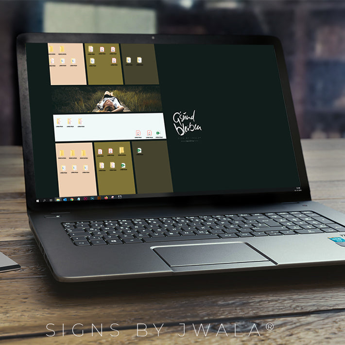 Desktophintergrund "G'sund bleiben"