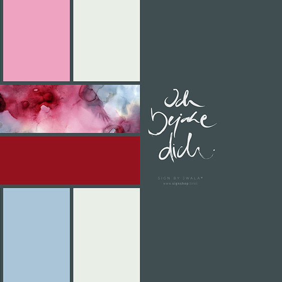 Desktophintergrund "Ich bejahe dich"