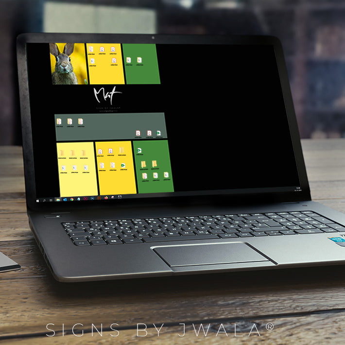 Desktophintergrund "Mut"