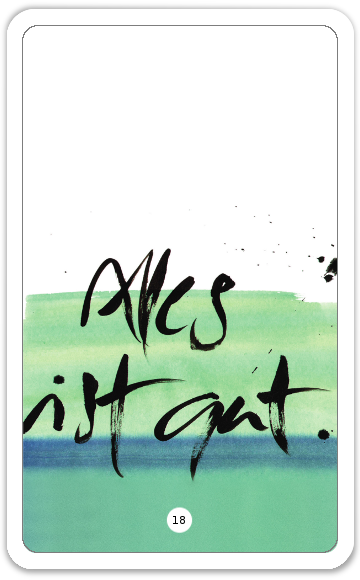 Alles ist gut.