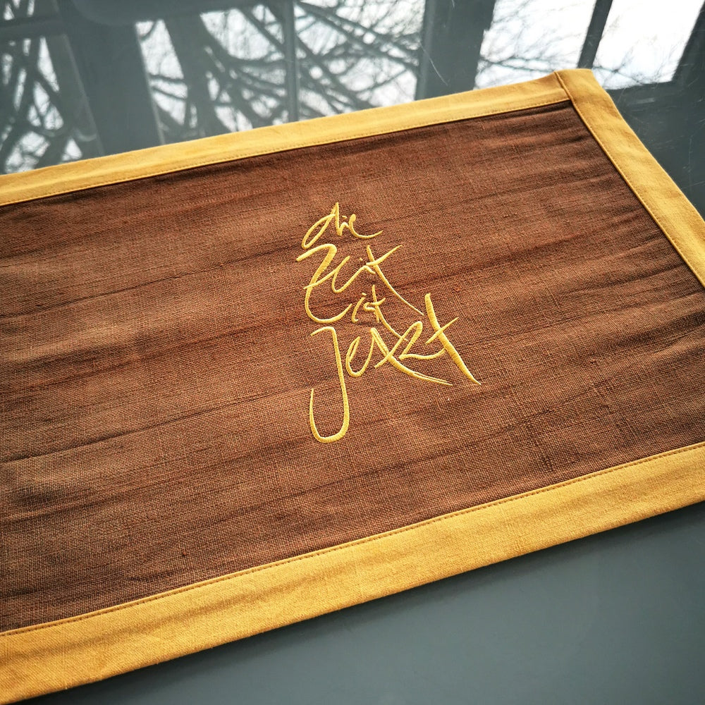 1 Tischset "die Zeit ist Jetzt"