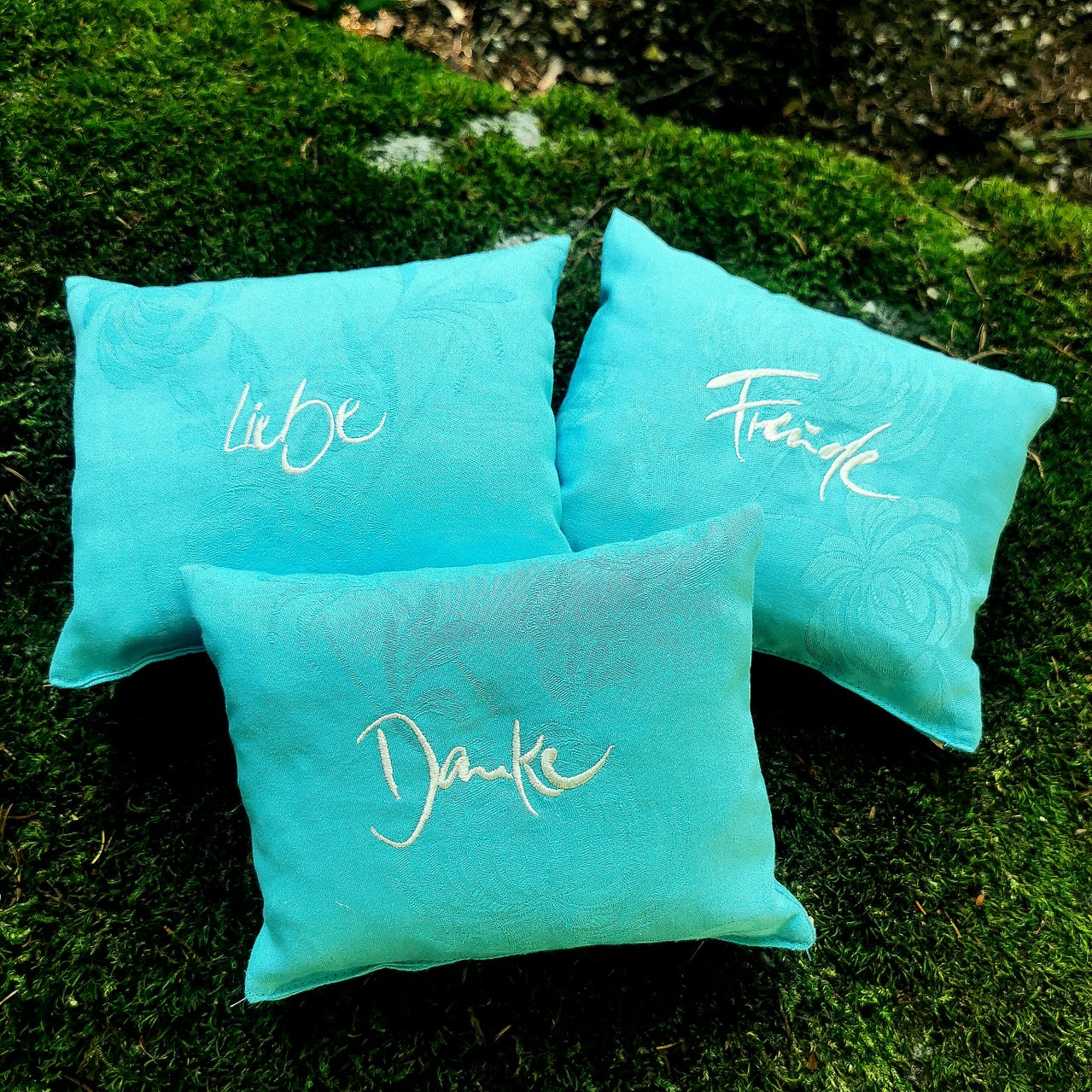 Kleines Zirbenkissen "Liebe"