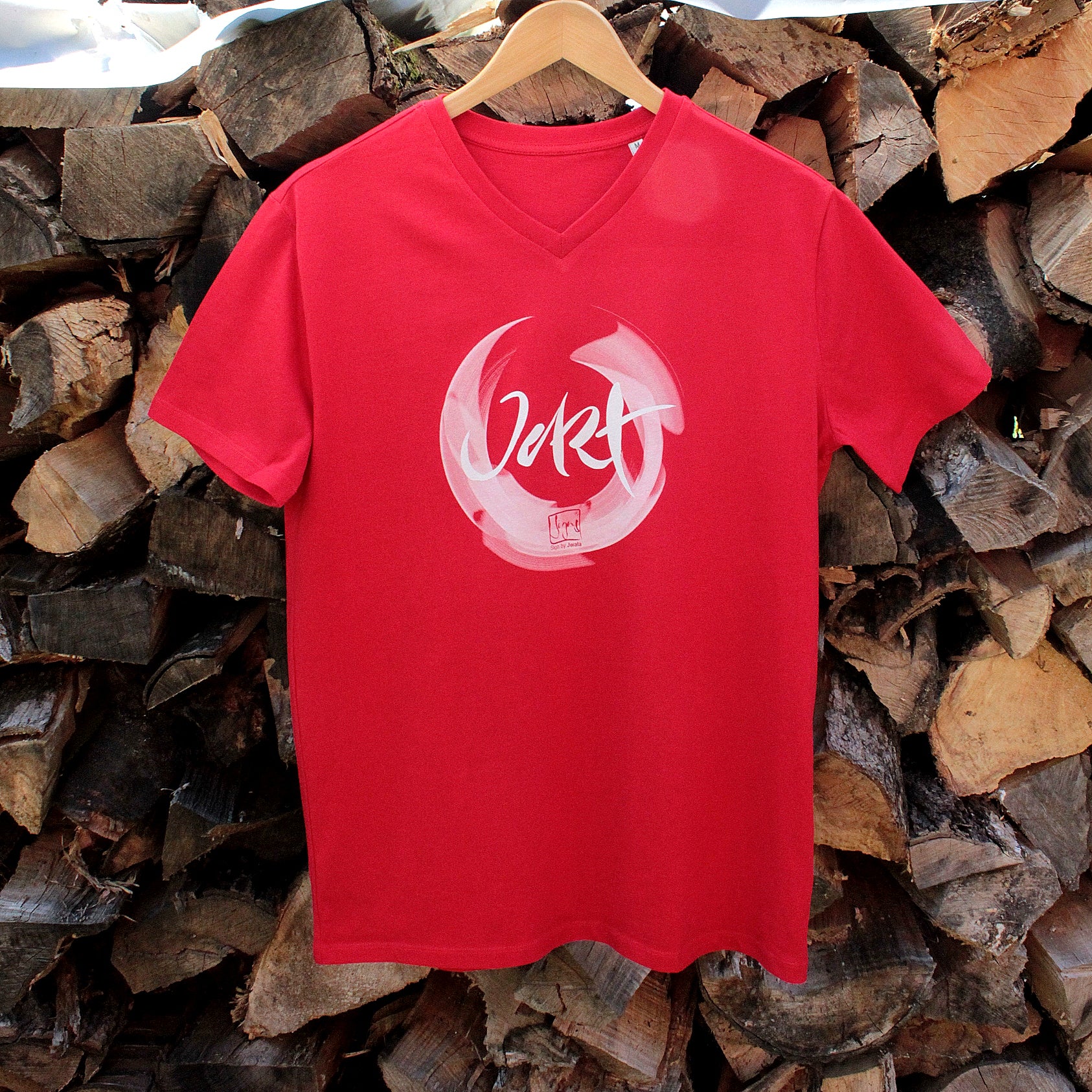 Herren-Bio-Shirt "Jetzt"