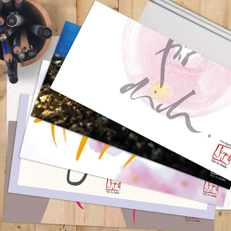 Klappkarten-Mischung 6