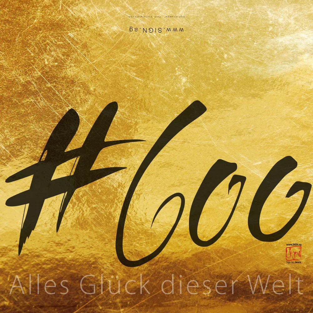 Exklusives Grußkarten Set Alles Glück dieser Welt – Premium Klappkarten mit Kuvert