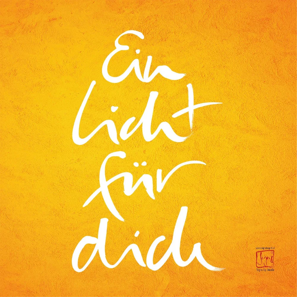 Premium Grußkarten Set Ein Licht für dich – leuchtende spirituelle Karten für Herzensmenschen