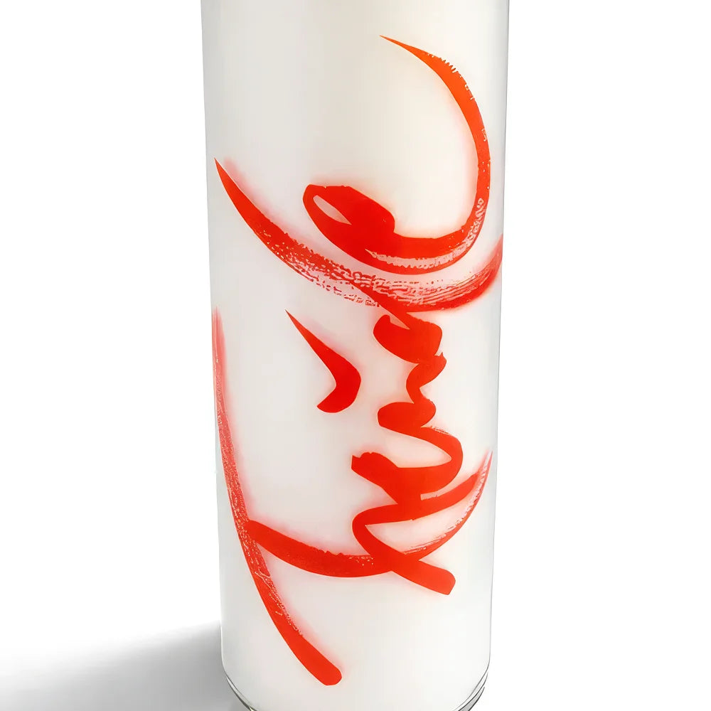 Vegane SignKerze „Freude“ – Sign by Jwala®, handgefertigt, Limited Edition, nachhaltige Kerze mit Botschaft, 100 Stunden Brenndauer, jetzt online kaufen