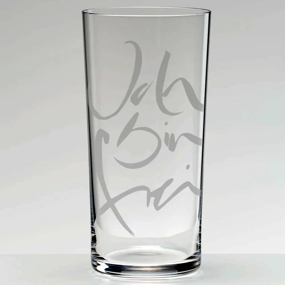 Sign-Wasserglas „Ich bin frei“ – handveredeltes Premium-Wasserglas, spülmaschinengeeignet und alltagstauglich, die besondere Geschenkidee für Menschen an Wendepunkten, die ihr Leben frei gestalten wollen