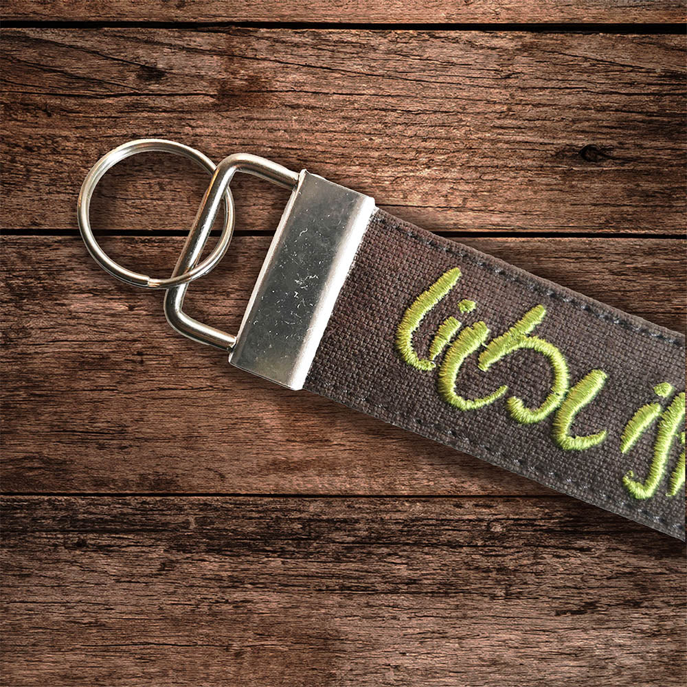 Schlüsselanhänger "Liebe ist der Schlüssel"