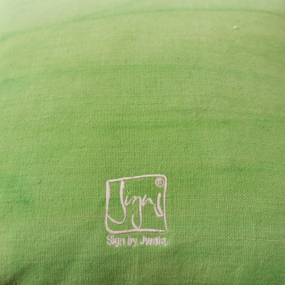 Kissenhülle Bauernleinen "Liebe/Ornament"