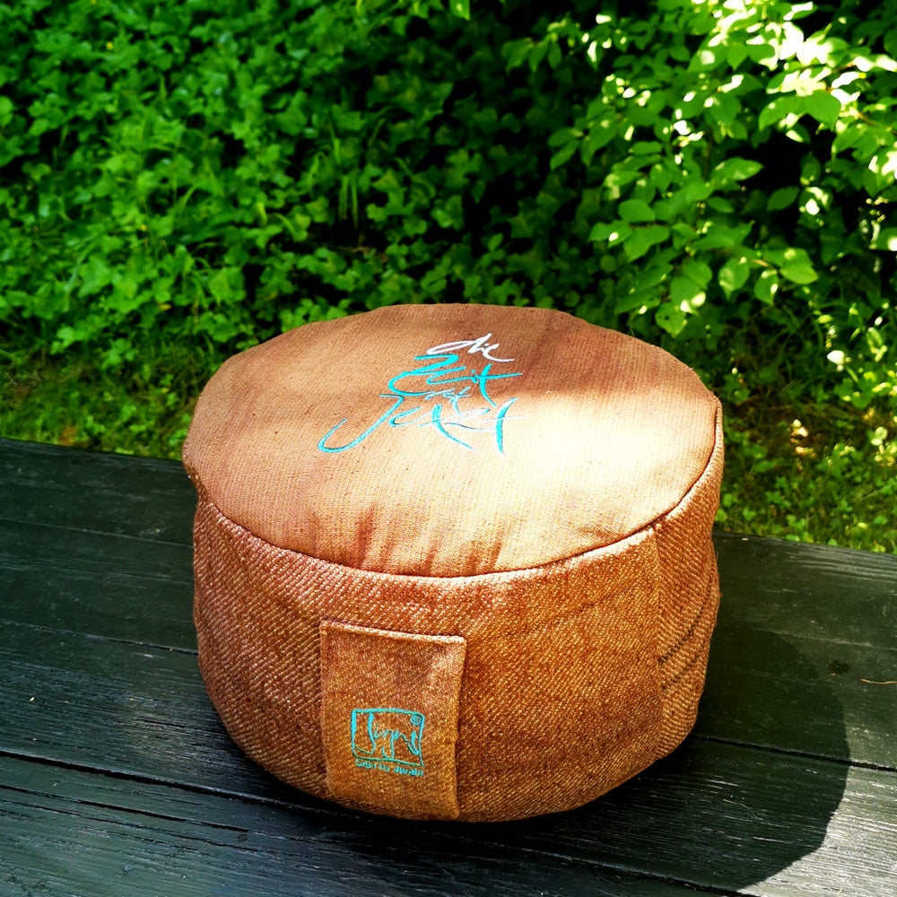 MediKissen Bauernleinen "die Zeit ist Jetzt"