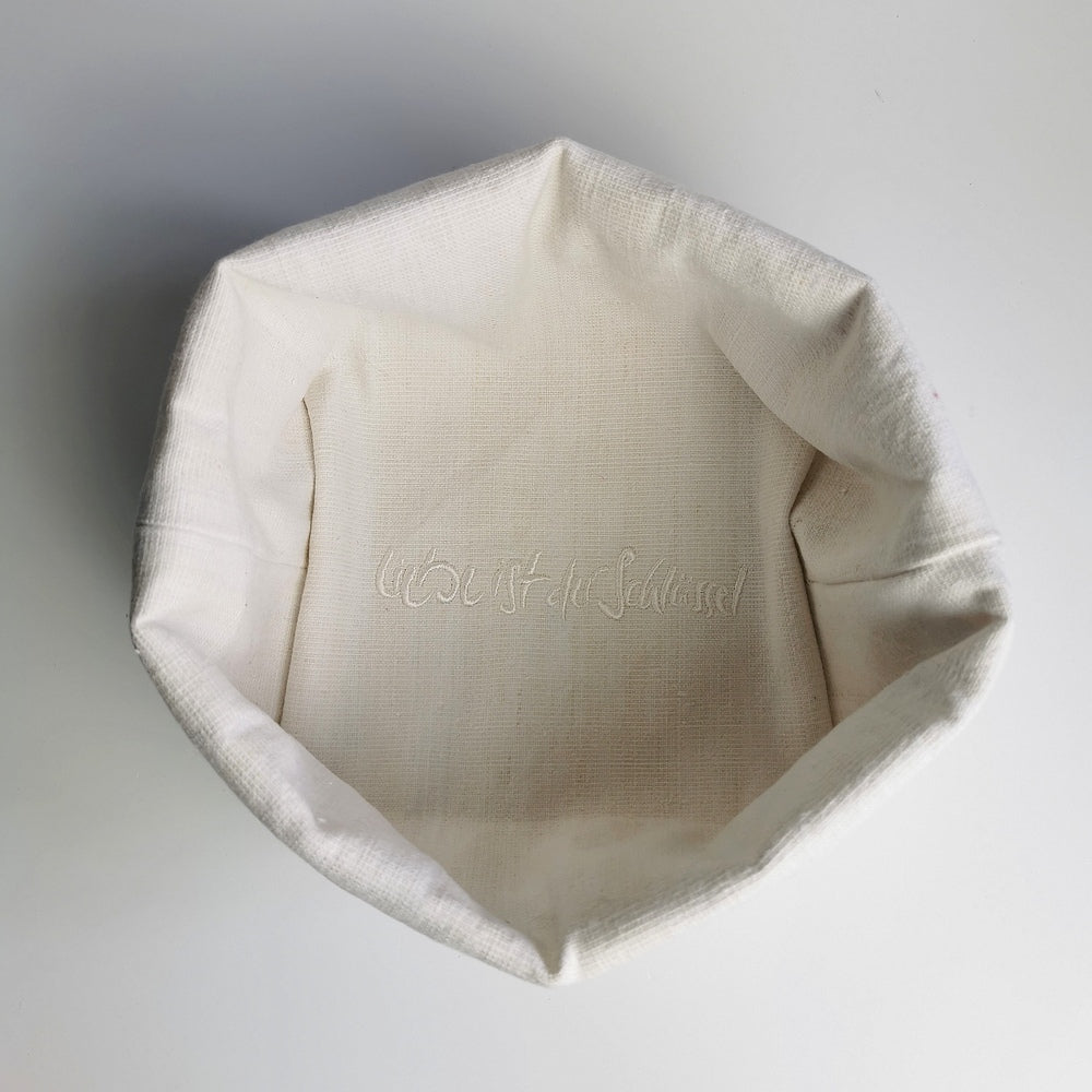 Brotkörbchen "Liebe ist der Schlüssel"