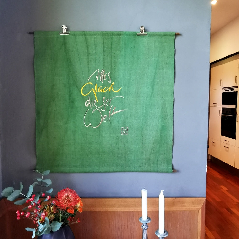 Haussegen "Alles Glück Dieser Welt"