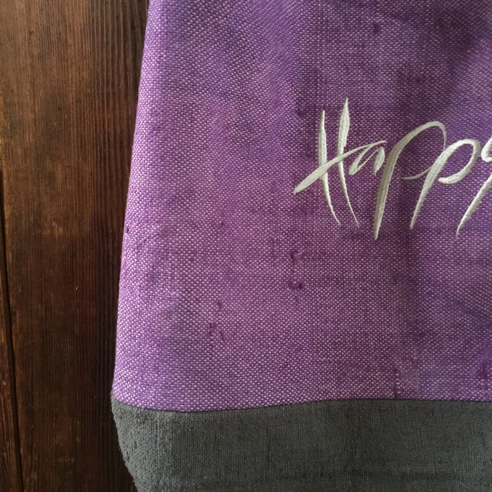 Shopper "Happy" Bauernleinen