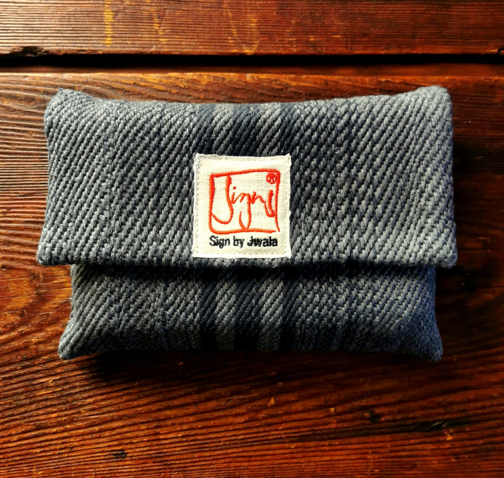 "Fingerzeige" SignKarten-Set "Denim/weich" - Bauernleinen