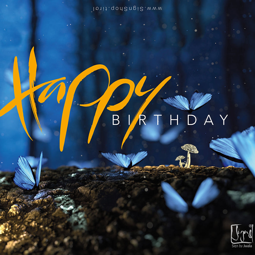 10 Klappkarten "Happy Birthday" 2