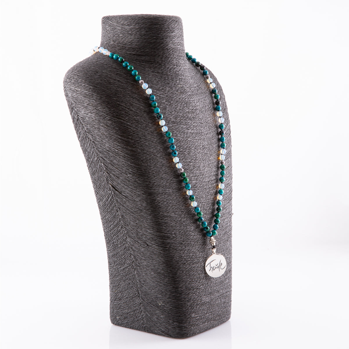 Freude-Mala (rekonstruierter Mondstein/Chrysokoll)