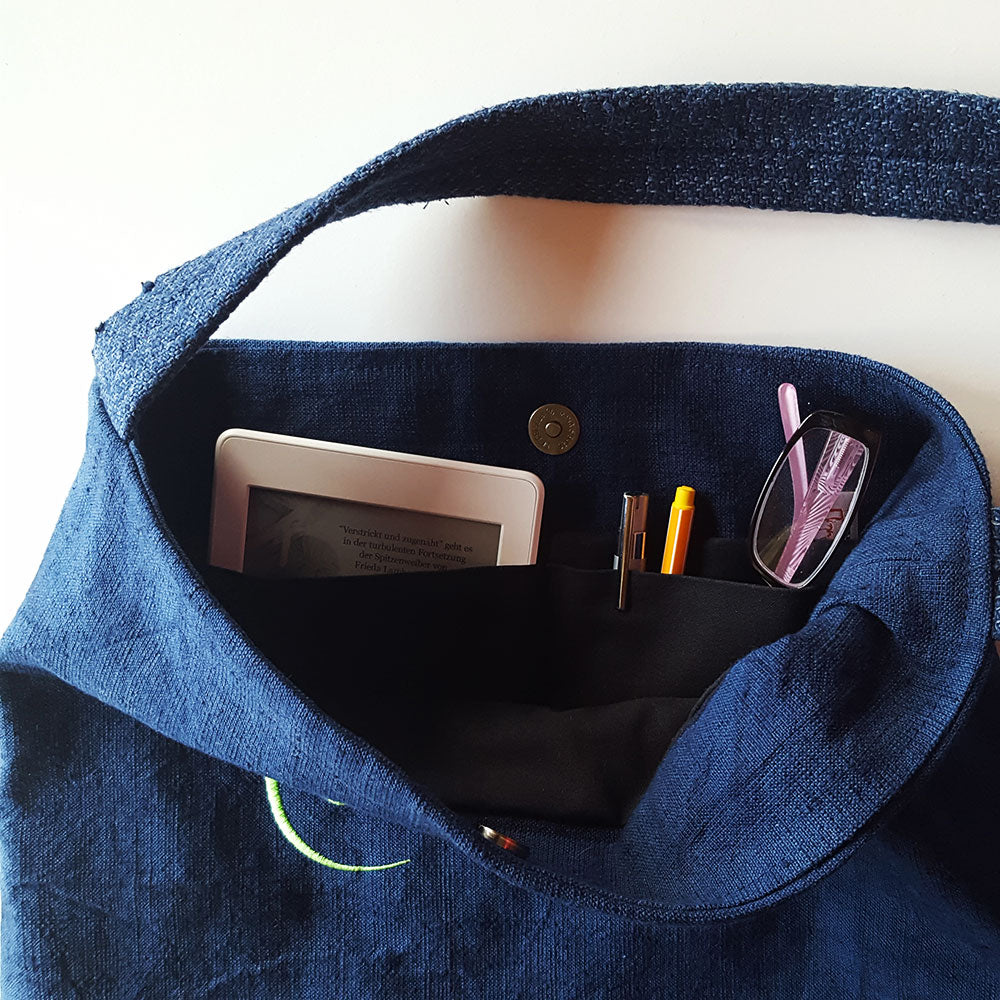 Shopper "Connected" Bauernleinen