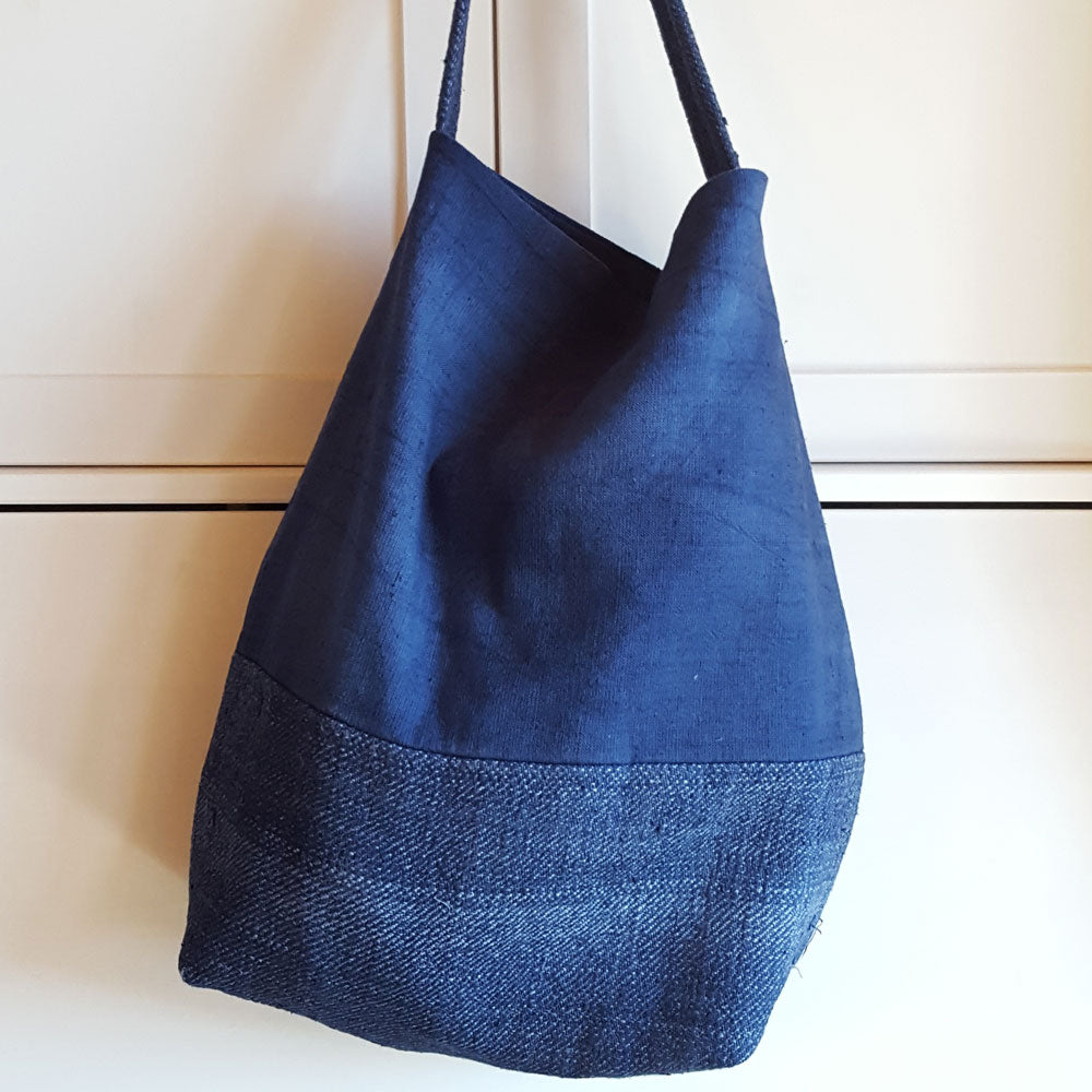 Shopper "Connected" Bauernleinen