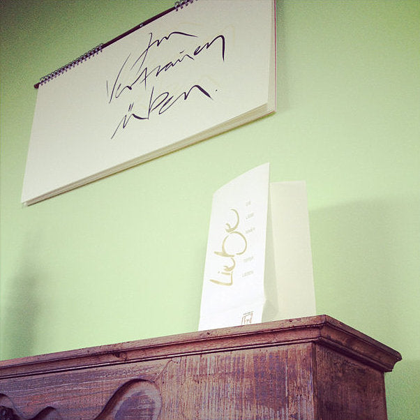 Sign-Mappe "anfangen"