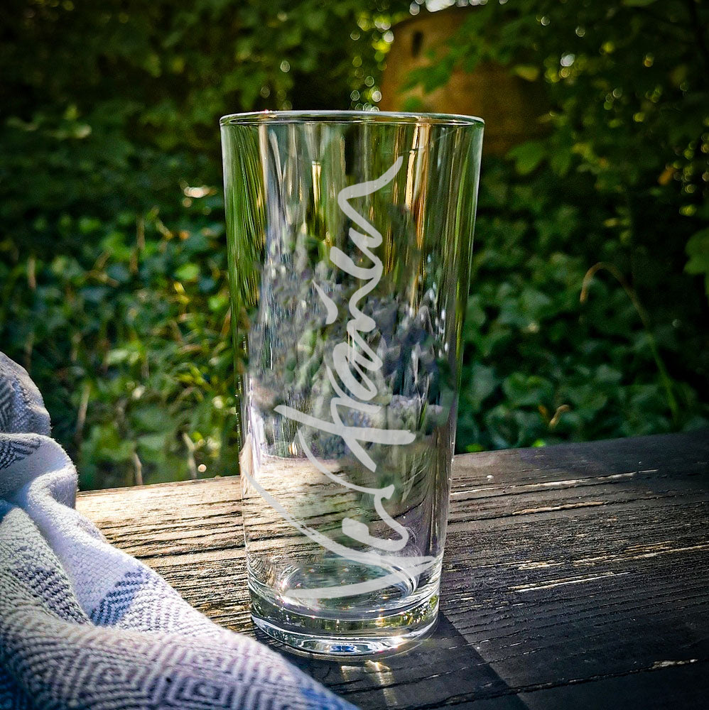 WasserGlas Medium "Vertrauen"