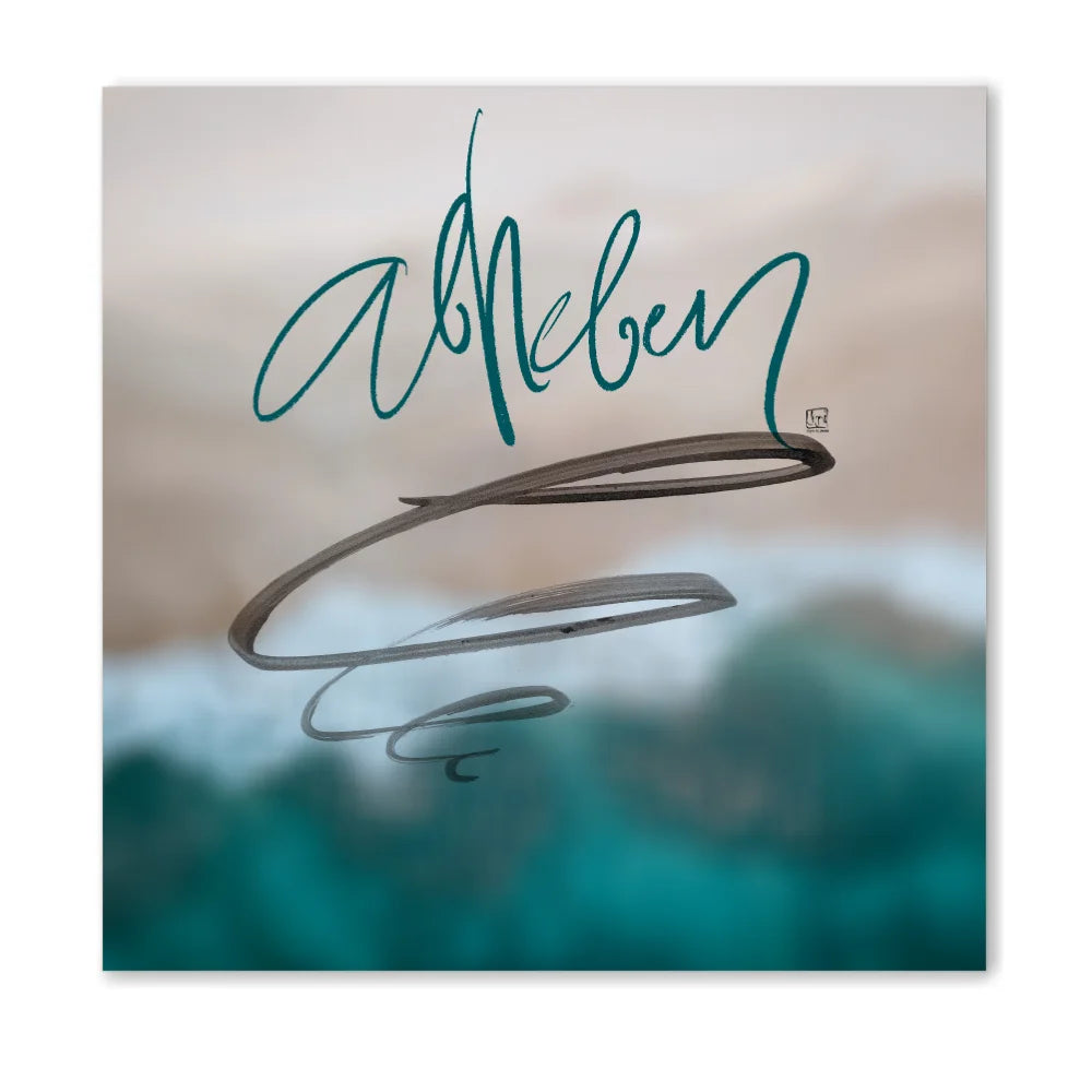 Luxus Leinwanddruck „abheben“ für Paare – Sign by Jwala®, exklusive Deko mit WIR Karte, liebevoll gefertigt, Einzelstück, Premium-Kunst für emotionale Höhenflüge und neue Perspektiven