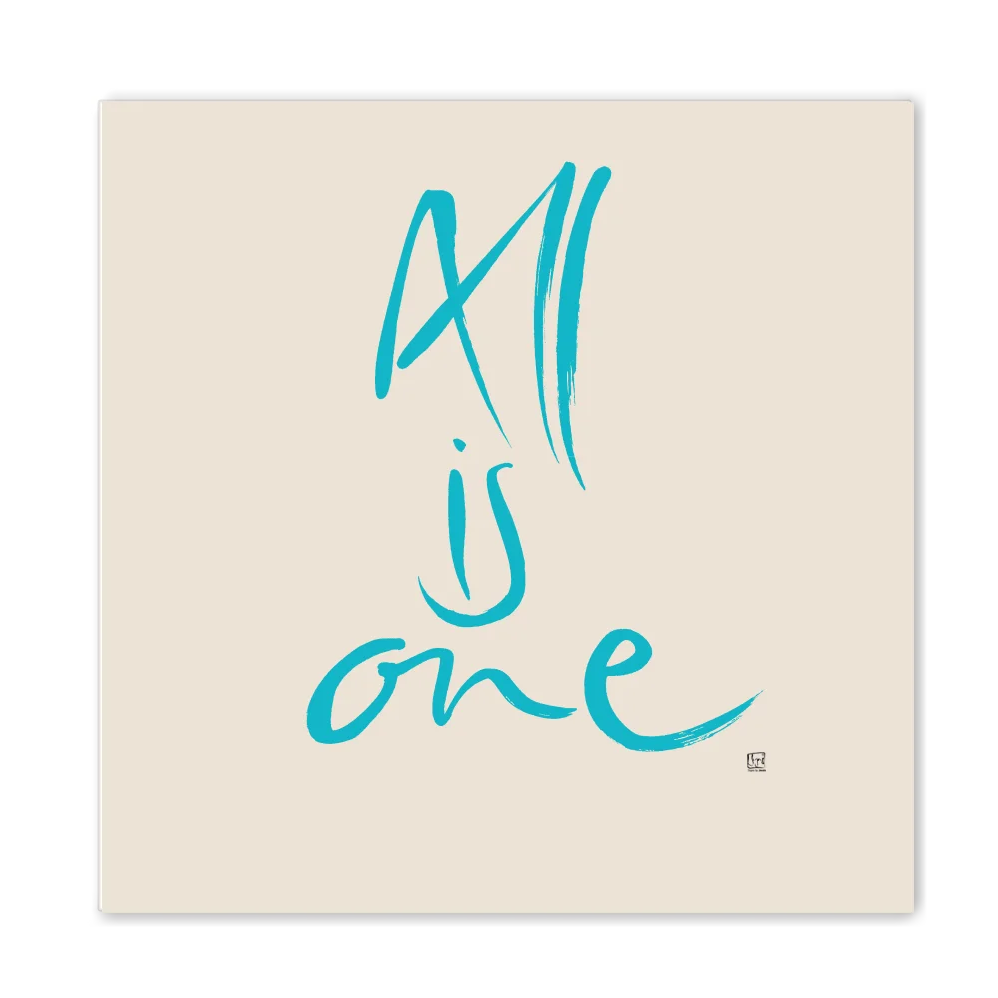 All is one Wandbild – Limitierte englische Leinwand mit positiver Energie online kaufen | SignShop Tirol