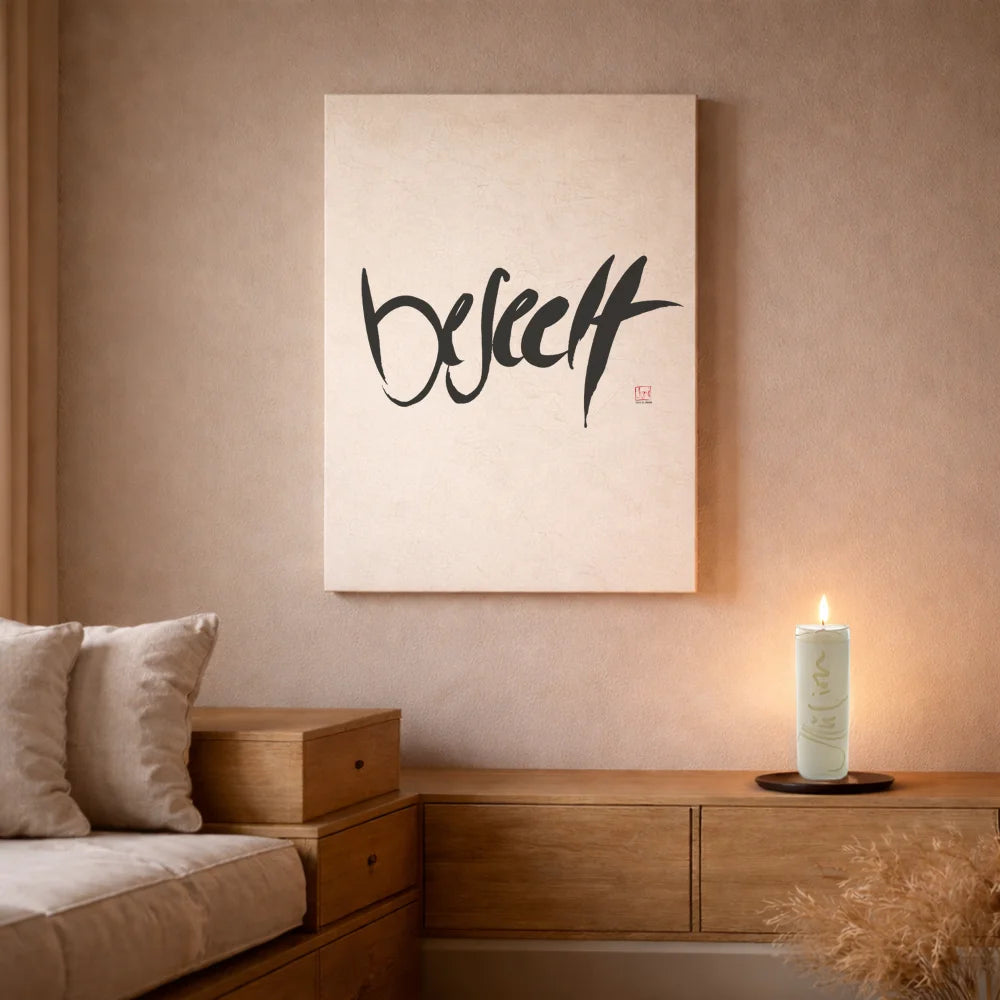 Originaldruck Leinwand „beseelt“ – SignShop.Tirol, einzigartige Wandkunst, handgemacht, wertvolles Geschenk