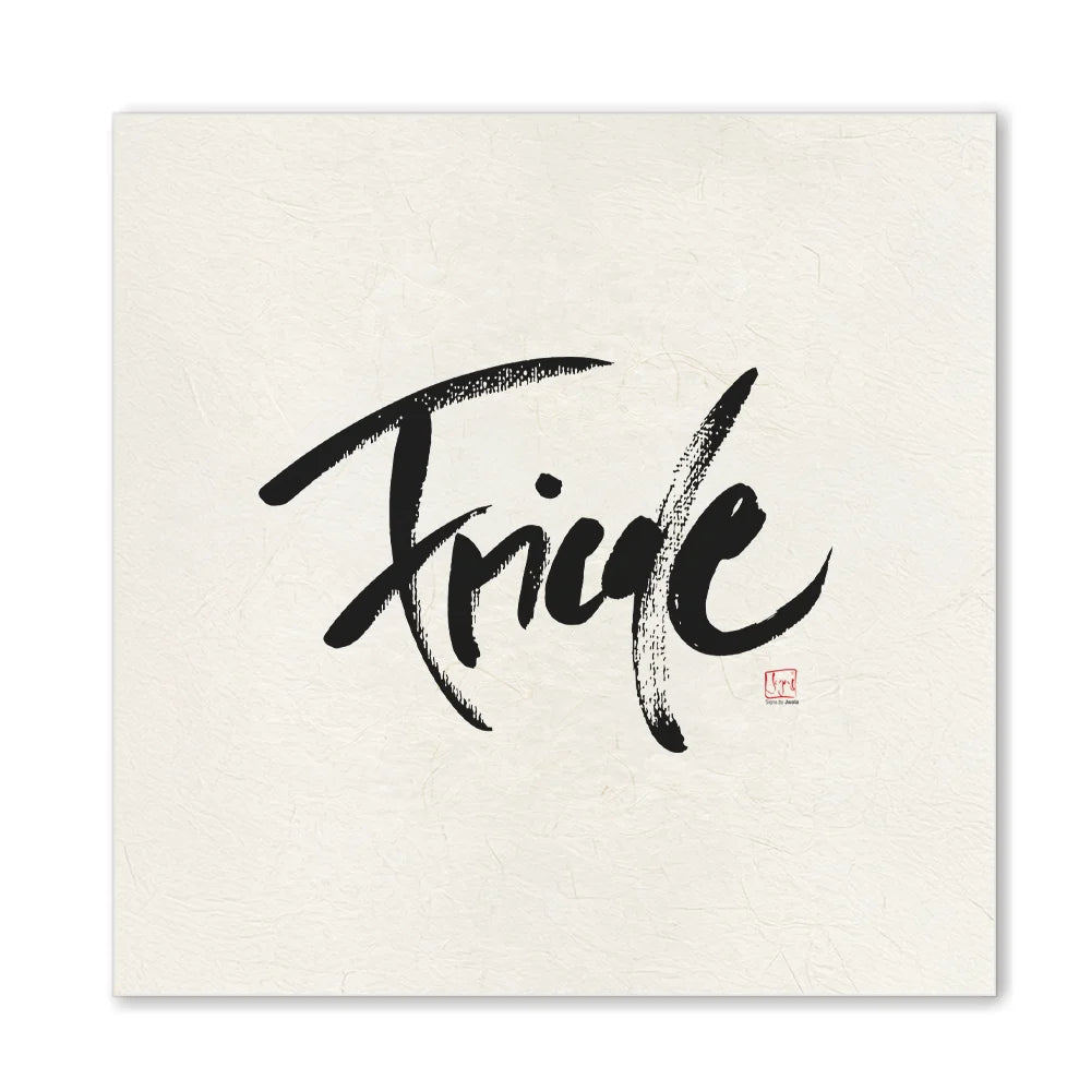 Premium Wandbild „Friede“ – Sign by Jwala® Originaldruck, hochwertige Leinwand, spirituelle Kunst, Unikat aus Tirol