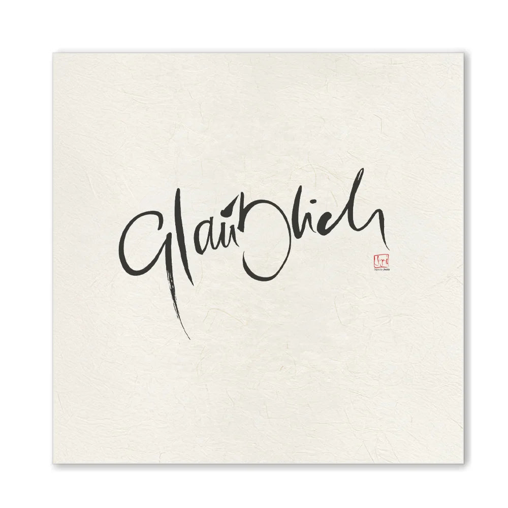 Luxus Leinwanddruck „Glaublich“ – Sign by Jwala®, exklusive Deko, liebevoll gefertigt, Einzelstück aus Tirol