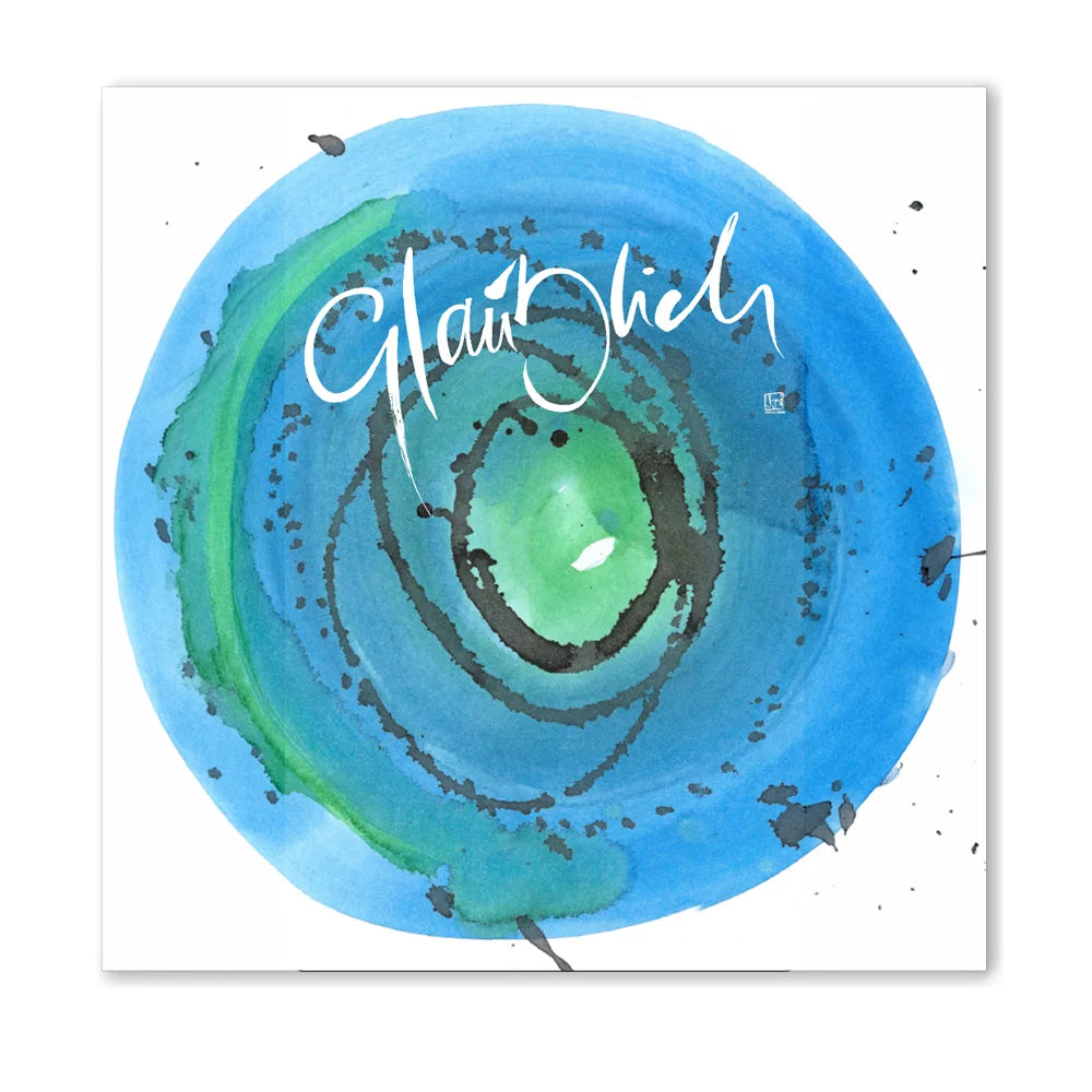 Premium Wandbild „glaublich“ für Paare – Sign by Jwala® Originaldruck, hochwertige Leinwand mit WIR Karte, spirituelle Kunst, Unikat, exklusives Wohnaccessoire für Glauben und Harmonie