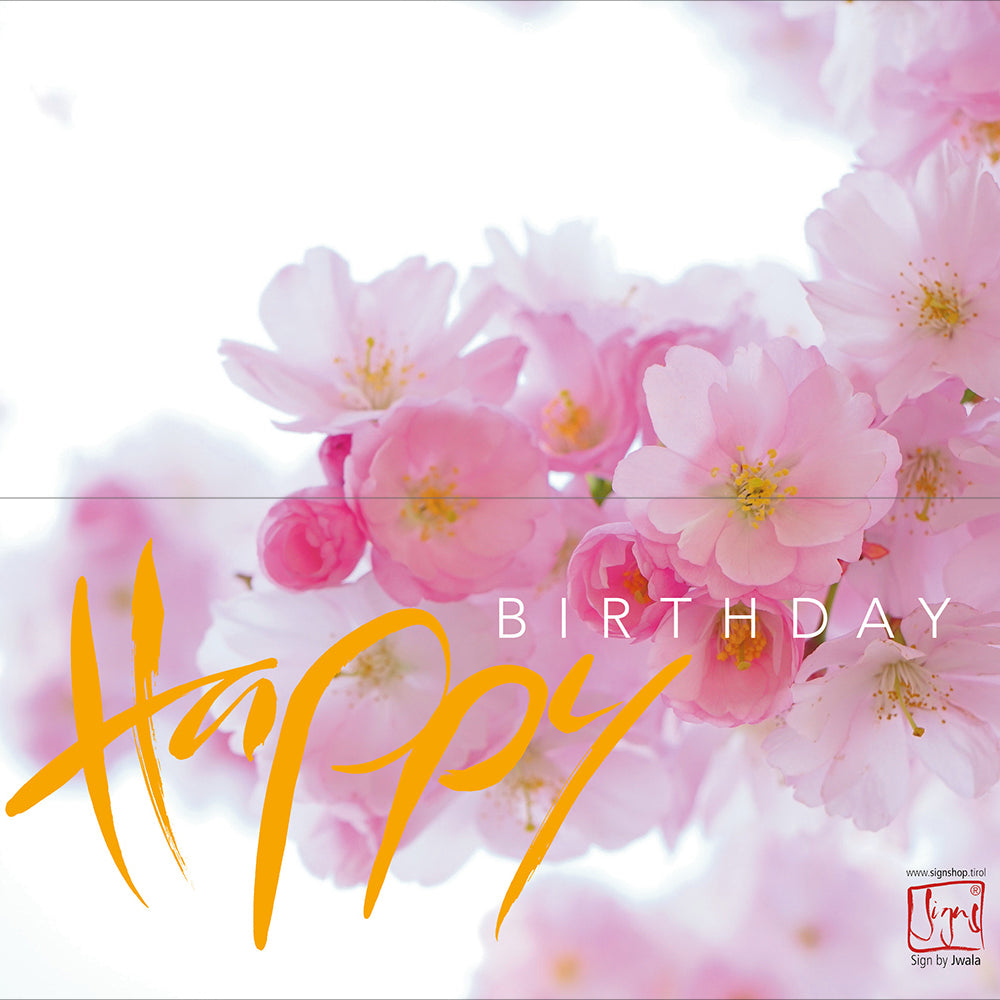 10 Klappkarten "Happy Birthday" 3