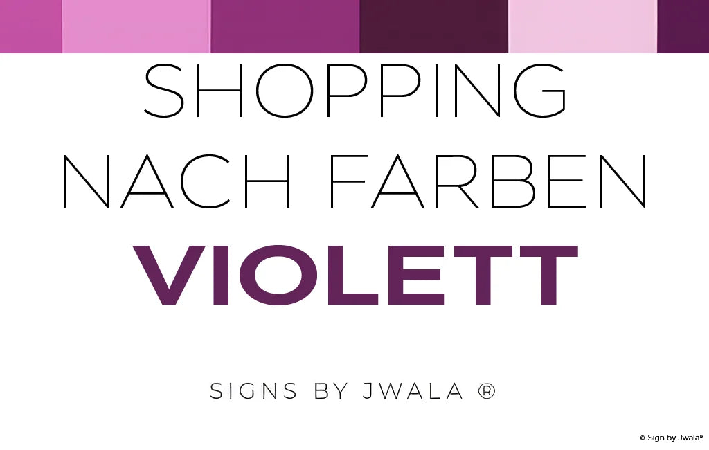 Shopping nach Farbe VIOLETT
