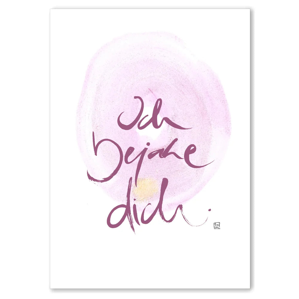 Premium Leinwände für ein Neues WIR – Liebevolle Wanddeko für Paare mit WIR Karte bestellen | Ich bejahe dich | SignShop Tirol