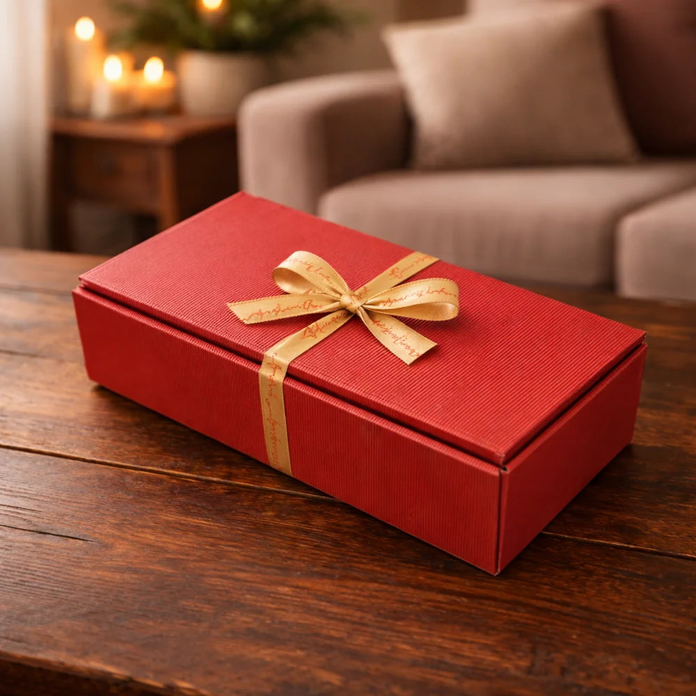 Luxus Wohlfühl-Set: „Freude“-Poncho, Riedel-Glas „Es geht mir richtig gut“, Bauernleinen-Kartenset & Schlüsselanhänger – jetzt im SignShop Tirol bestellen