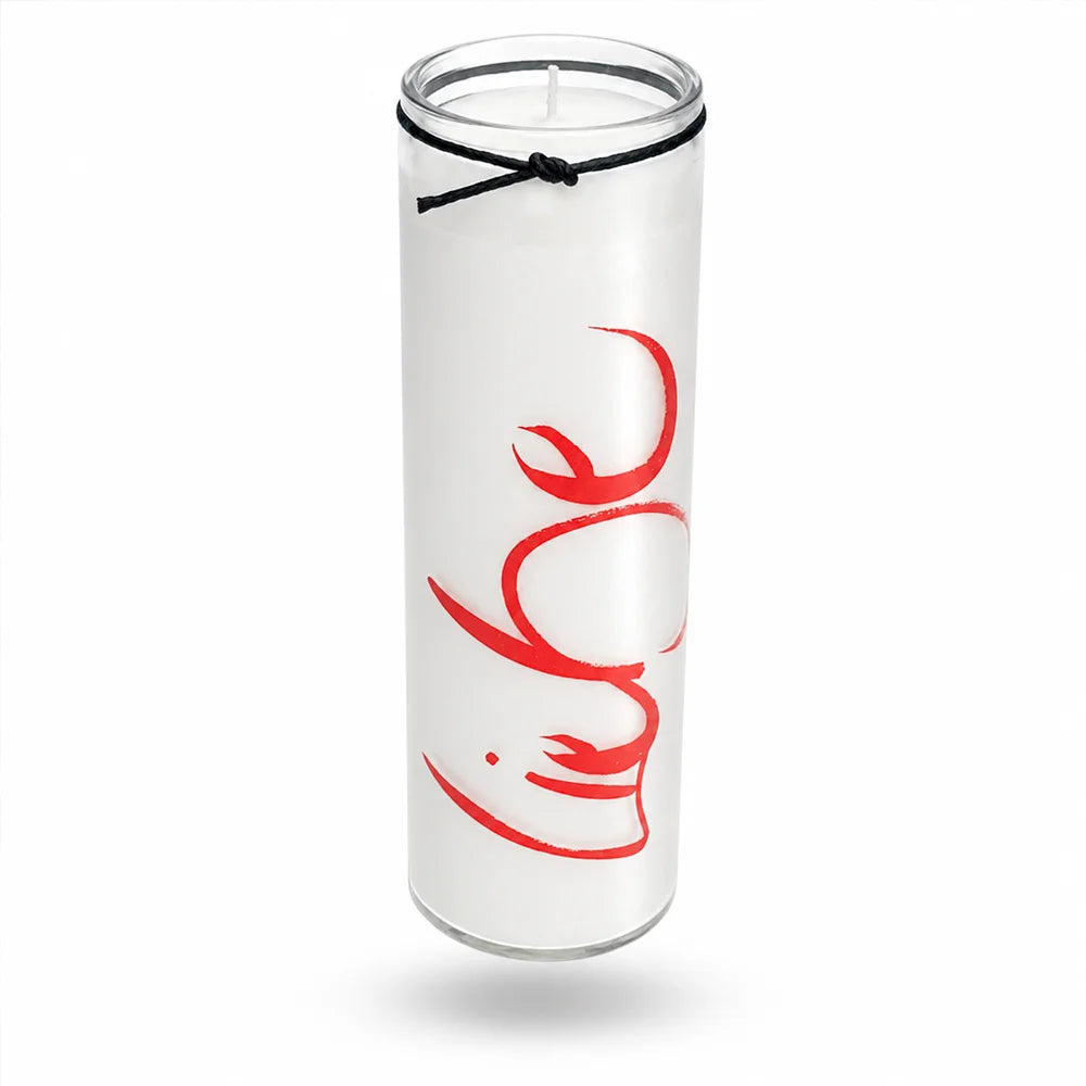 Handgemachte SignKerze „Liebe“ – Original von Sign by Jwala®, limitierte Auflage, hochwertige Duftkerze, wertvolles Geschenk für Liebe und Geborgenheit