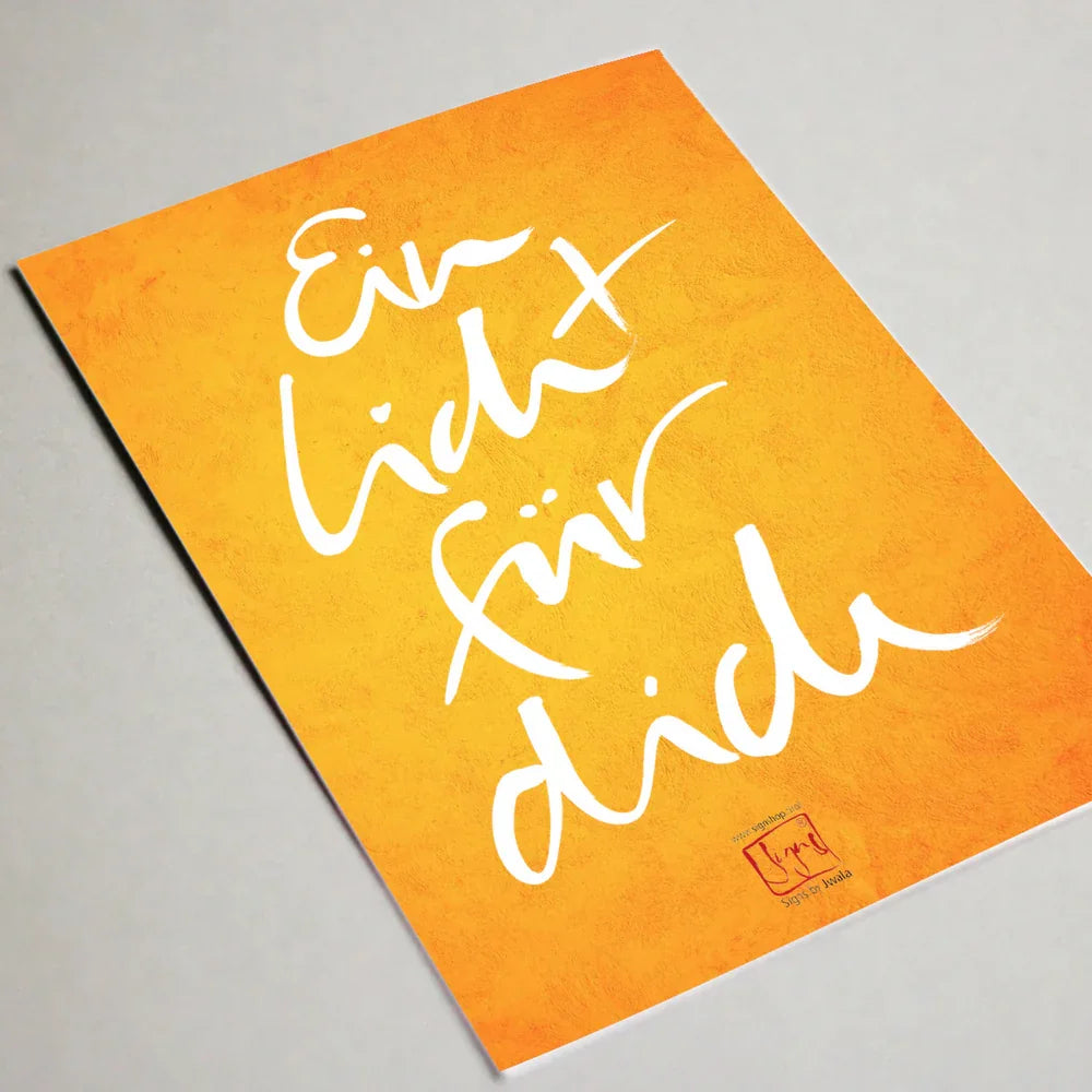 10 handgemachte SignKerzen kaufen, 2 Kerzen & 12 Karten „Ein Licht für dich“ gratis – limitiertes Set, spirituelle Geschenke, liebevoll gefertigt, exklusiv bei SignShop.