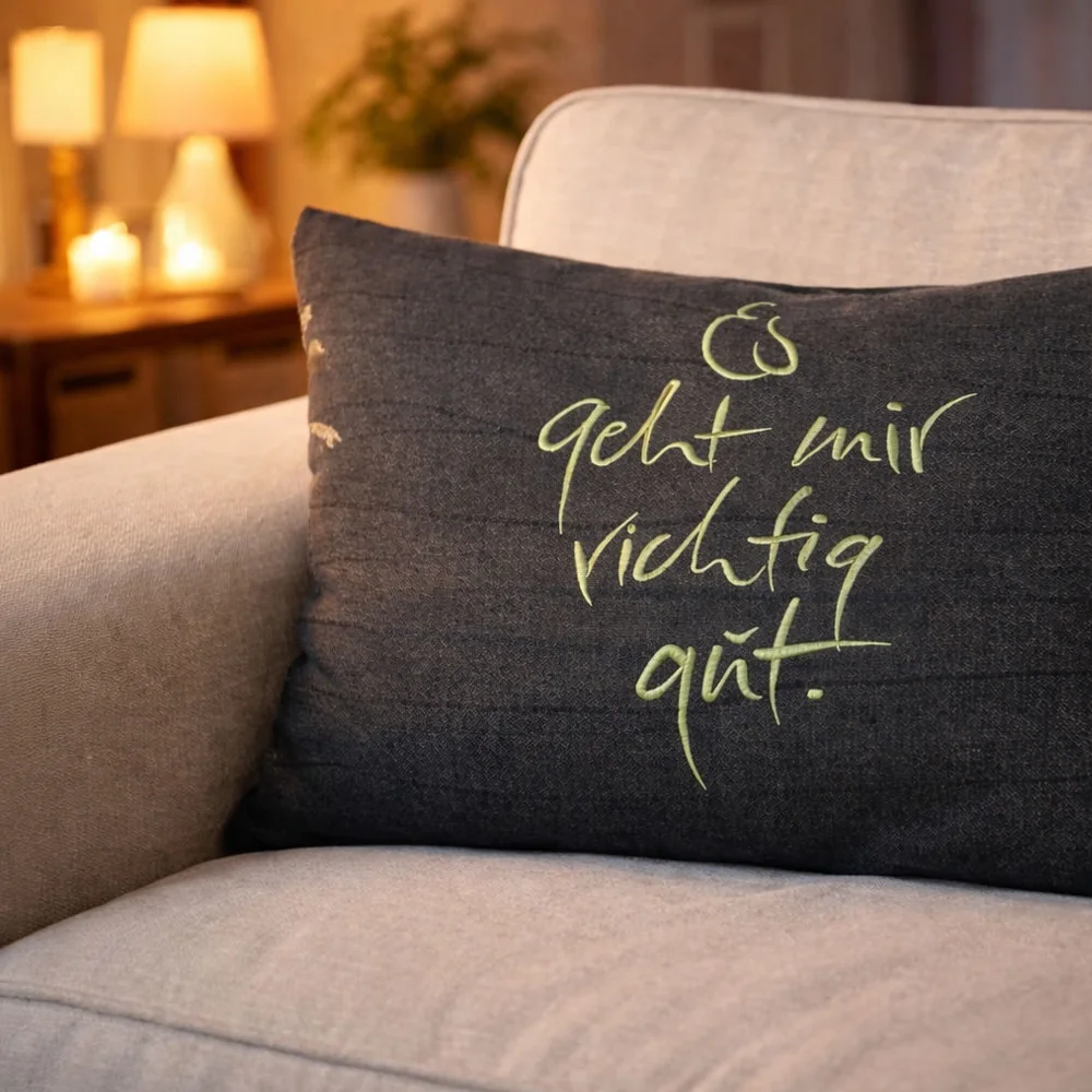 Luxus Zirbenkissen Bauernleinen handgemacht – Premium Dekokissen mit exklusiver Füllung für stilvolles Ambiente online im SignShop Tirol kaufen