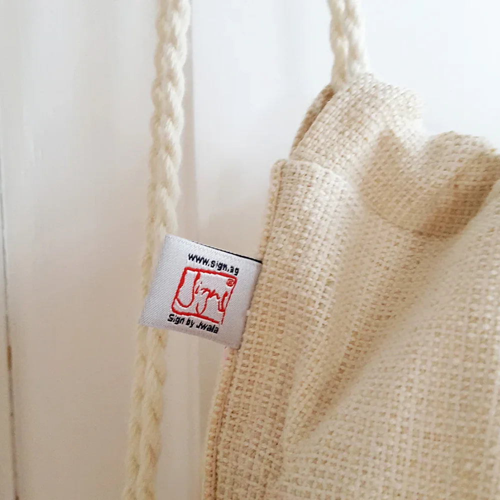 Luxus Rucksack „Liebe“ Bauernleinen – Sign by Jwala®, exklusive Herstellung, liebevoll gefertigt, Premium-Qualität für Outdoor, Stadt und besondere Momente