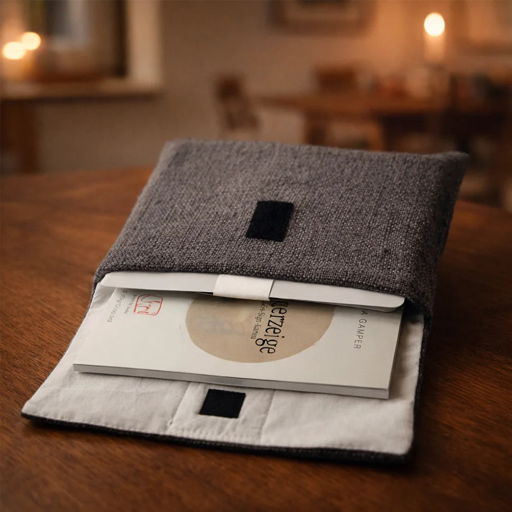 SignKarten-Set Fingerzeige Anthrazit Bauernleinen – inspirierende Karten für Klarheit, sichere Online-Bestellung im SignShop Tirol