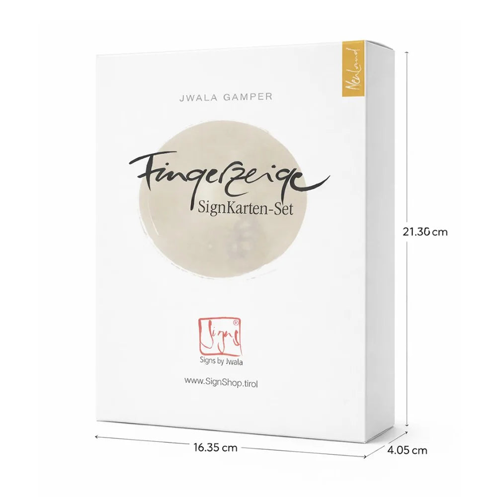Spirituelles Orakelkarten-Set „Fingerzeige“ von Jwala Gamper – Inspirierende Karten für Achtsamkeit, persönliche Entfaltung und Lebensfreude online im SignShop Tirol kaufen