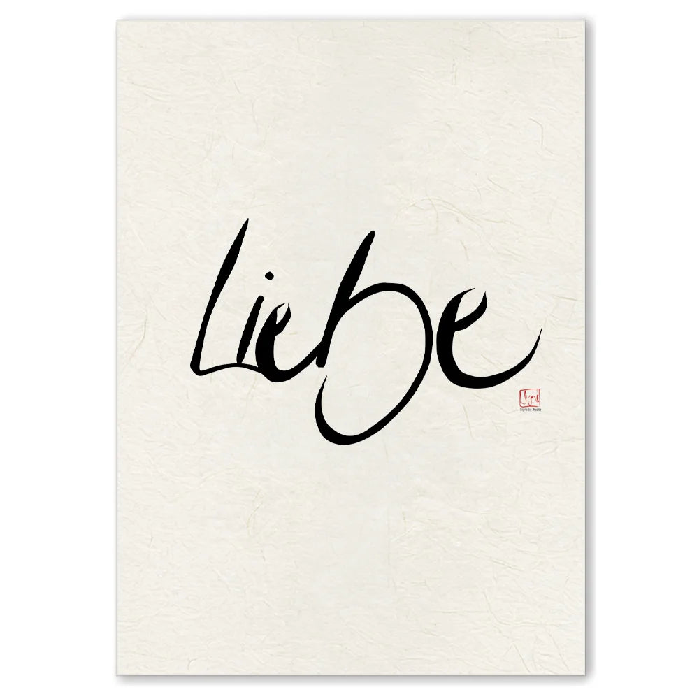 Luxus Leinwanddruck „Liebe“ – Sign by Jwala®, exklusive Deko, liebevoll gefertigt, Einzelstück aus Tirol, Premium-Kunst für dein Zuhause