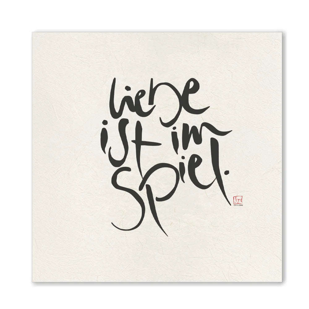 Inspirierende Leinwand „Der Wind steht gut“ – Sign by Jwala® Original, Limited Edition, hochwertige Kunst aus Tirol, Motivation für neue Wege