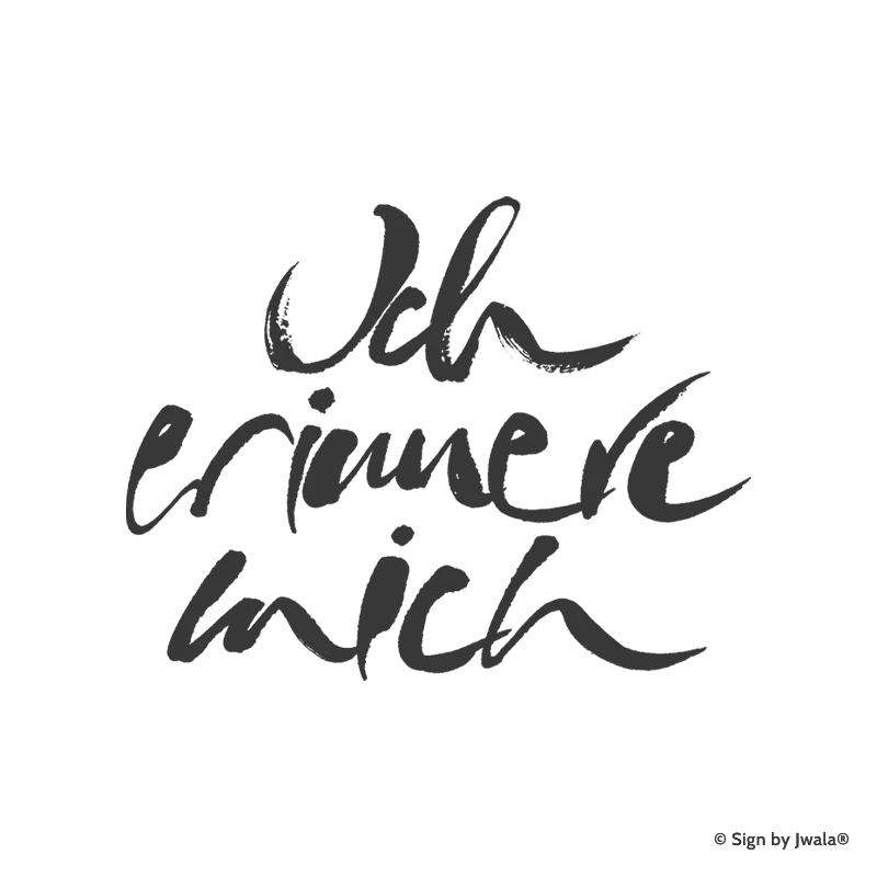 Die Botschaft „Ich erinnere mich“ wird auf Kissen, Kerzen mit Botschaft, Grußkarten, Impulskarten, Wanddeko, Taschen, Sitzkissen, Malas mit Halbedelsteinen und Riedel Gläsern aus dem Onlineshop SignShop Tirol angebracht und entfaltet dort ihre spirituelle Wirkung. Mit SignShop Tirol Logo und Copyright von Jwala®.