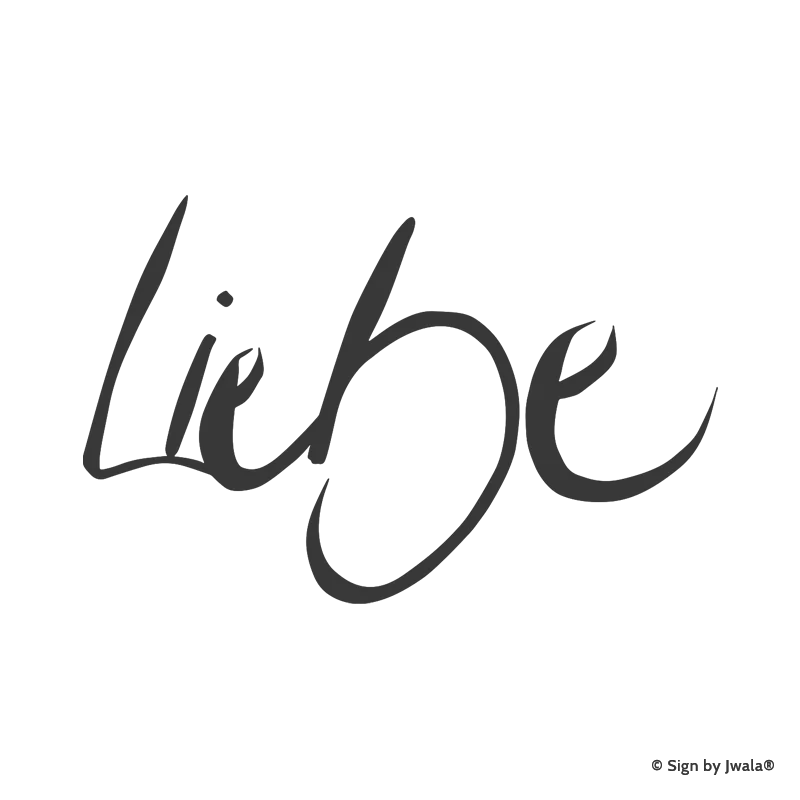 Die Botschaft „Liebe“ wird auf Kissen, veganen Kerzen, Grußkarten, Impulskarten, Wanddeko, Taschen, Sitzkissen, Malas mit Halbedelsteinen und Riedel Gläsern aus dem Onlineshop SignShop Tirol angebracht und entfaltet dort ihre spirituelle Wirkung. Mit SignShop Tirol Logo und Copyright von Jwala®.