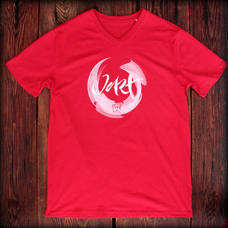 Herren-Bio-Shirt "Jetzt"