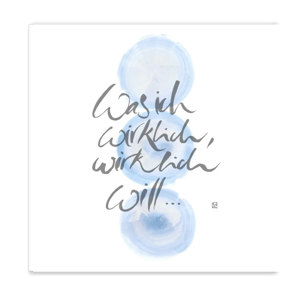 Premium Wandbild „Was ich wirklich, wirklich will“ für Paare – Sign by Jwala® Originaldruck, hochwertige Leinwand mit WIR Karte, spirituelle Kunst, Unikat aus Tirol, exklusives Wohnaccessoire für gemeinsame Ziele
