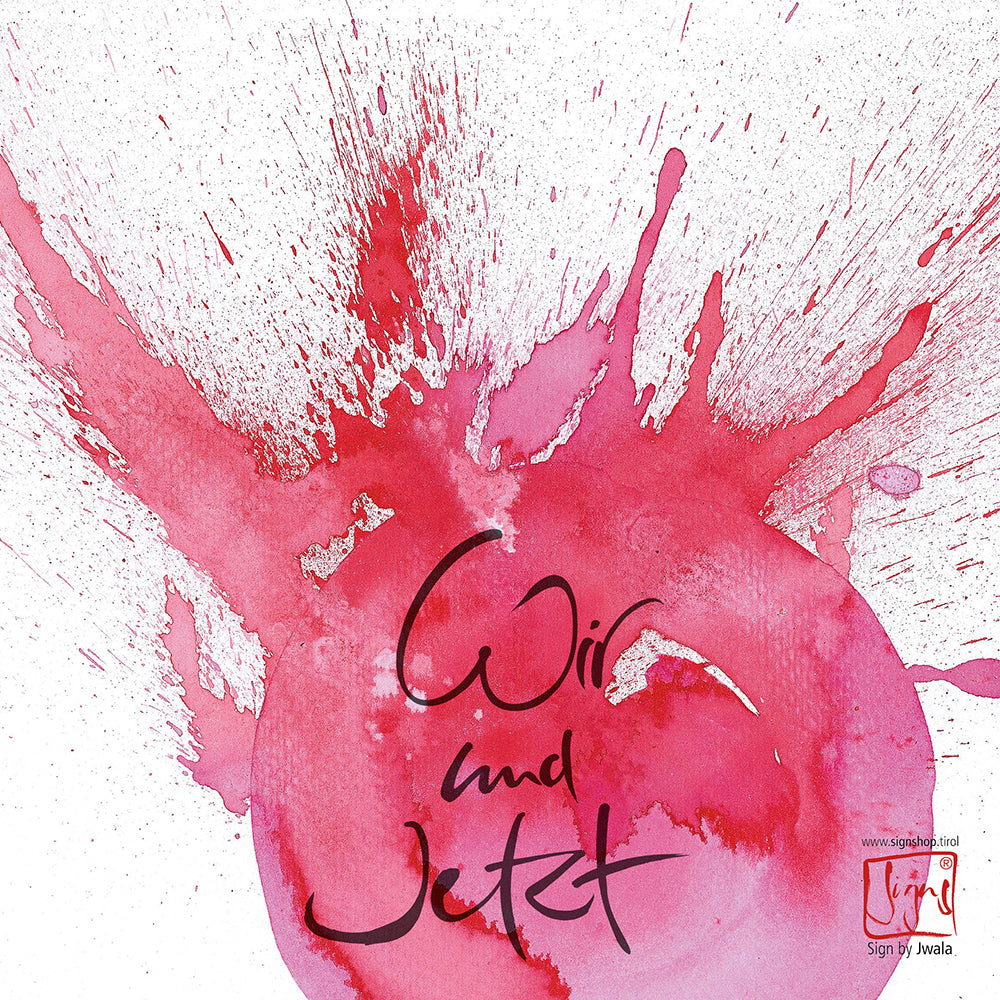 10 Klappkarten "Wir und Jetzt"